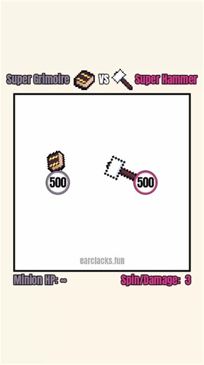 Super Grimoire vs Super Hammer: Satisfying Fantasy Clash
