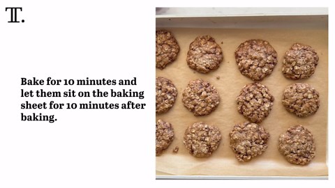 Vegan Chewy Oatmeal Cookie Recipe