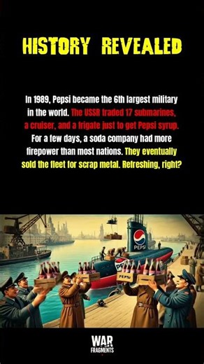 When Pepsi Owned a Navy: The 1989 Deal With the USSR