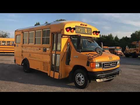 #8861 | 2006 Ford E-450 Super Duty Mini School Bus Full Tour