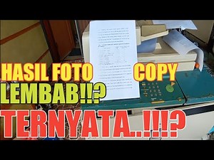 IR 6000 | hasil foto copy lembab, seperti basah? periksa PCB drum