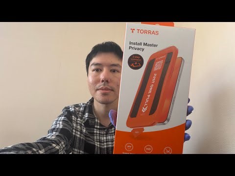 iPhone 17 Torras easy to install Screen protector privacy