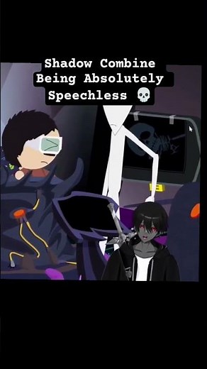 Shadow Combine Being Absolutely Speechless 💀 #vtuber #funny #southpark #shorts