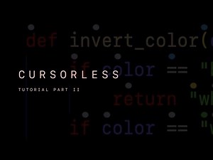 Cursorless tutorial part II