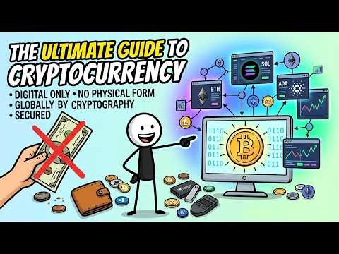 The Ultimate guide to cryptocurrency! (Full Beginner’s Guide) 🧠📈