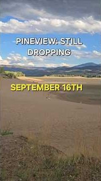 Pineview Reservoir Is Still Dropping | September 2026 Update.