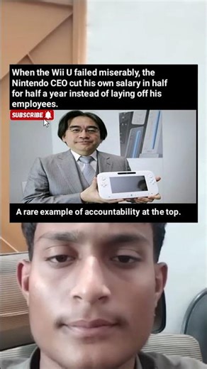 When the Wii U Failed, Nintendo’s CEO Cut His Own Salary Instead of Firing Employees