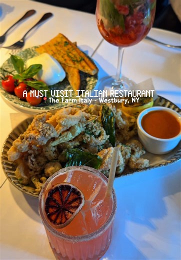 @The Farm Italy Restaurant is sooo good 🍝🍹 #thefarmitaly #westbury #italianfood #italianrestaurant #foodie #longislandfoodie #longislandfood