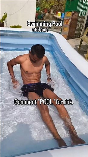Swimming Pool at Home 🏡 Adult + children Use 🥽 #swimmingpool