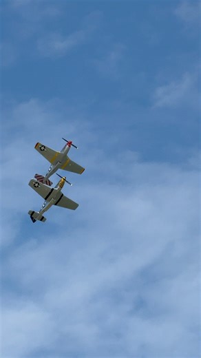 17K views · 843 reactions | Legends in Formation – Jack Aces P-51 Mustangs Soar at Joint Base Langley–Eustis Airshow 2025 #JackAces #P51Mustang #LangleyAirshow #AirPower2025 #AviationHistory #AirshowLegends #FlyTheLegend #WarbirdPride #MustangFormation #JointBaseLangleyEustis #AirshowPhotography #VintageAviation #Airpower #airshowfan | Air Show Fan | Facebook