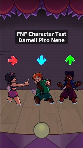 FNF character test Nene Pico Darnell. #shorts #fnf