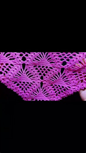 fast crochet triangle shawl for beginners/how to crochet for beginners