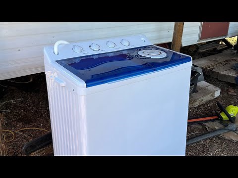 Perfect Off-Grid Portable Lightweight Washing Machine - This Thing FAR Exceeded My Expectations!