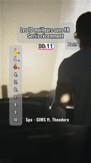 Top 10 des meilleurs sons français sortis dernièrement #musiquefrancaise #rapfrancais #top10 #rnb #tiktokfrance