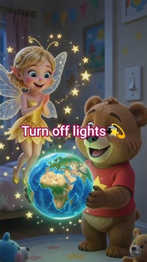 💡 Bhallu's Switch Off Mission!🌍✨|Save Electricity |Good Habits for Kids#nurseryrhymes#kidsanimation