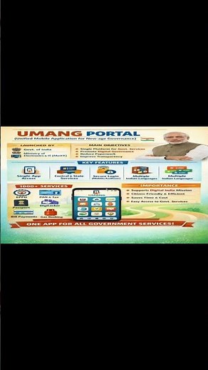 UMANG Portal Explained | One App for All Government Services | Digital India