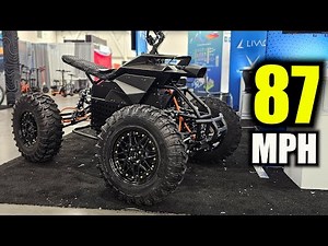 $20,000 Insane Electric Quad with 20KW Battery Power