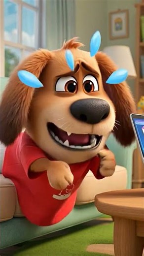 Lazy Dog vs Smart Cat 🐶🐱 | Funny 3D Animation | Pixar Style Short