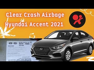 Clear Crash Airbag Hyundai Accent using iprog 2022