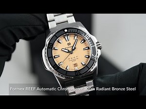 Formex REEF Automatic Chronometer 300m Radiant Bronze Steel
