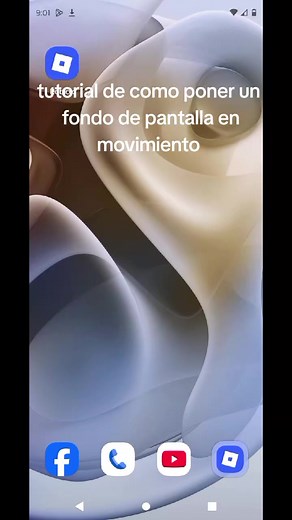 Cómo cambiar fondo de pantalla en movimiento