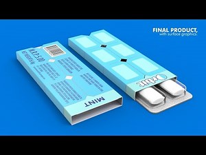 Box Packing Machine For capsule blister/chewing gum
