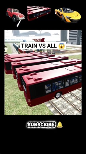 Train vs Bus 😱 | No Escape 🚆🔥 #shorts