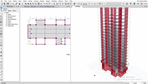 Using ETABS for Structural Analysis and On-Site Implementation | Sumeet Mishra posted on the topic | LinkedIn