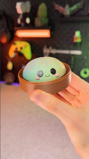 3D Printed Dumpling Fidget Clicker