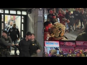 DHS Secretary Kristi Noem in NYC for ICE enforcement operations