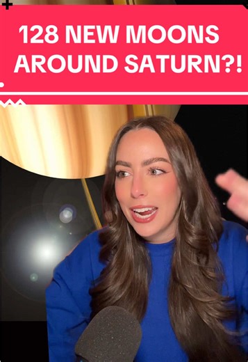 128 New Moons Discovered Around Saturn