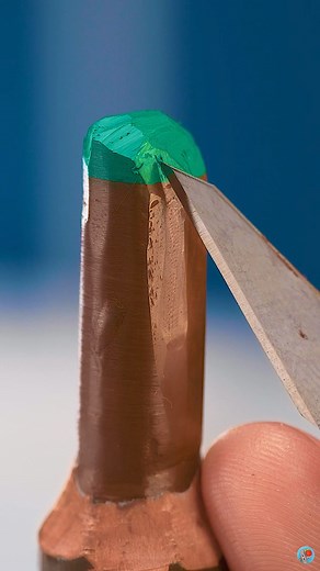 9.6K views · 59 reactions | 癩 How To Carve Baby Yoda From Pencils #shorts | 5-Year Crafts | Facebook