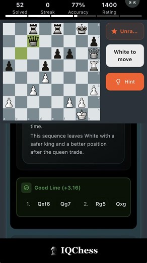 IQChess Puzzle Challenge