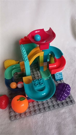 🌈#marblerun track #marblerunrace #asmrtoy🌈28'12'25 | STEP VIBES