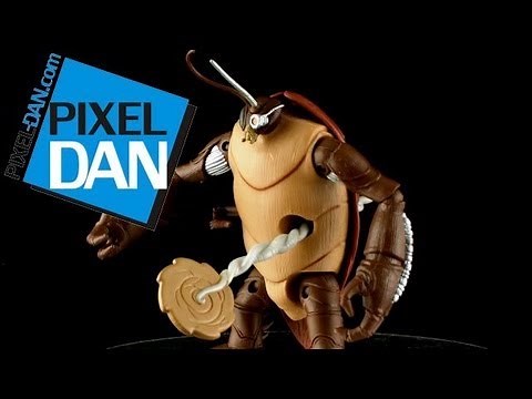 Nickelodeon Teenage Mutant Ninja Turtles Cockroach Terminator Figure Video Review