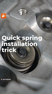 Quick spring attachment trick!😎🦾Struggling with spring installation? This genius trick will save you time and effort👏#autodoc #carparts #lifehack | autodoc.eu