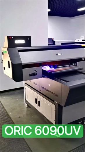 ORIC OR-6090UV Flatbed 👍Visual positioning！#printer #digitalprinting#machine