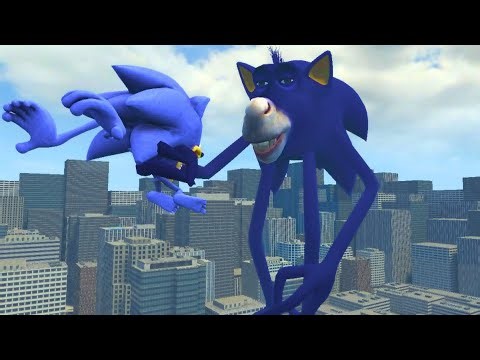 CURSED SMILEY'S VS ALL SHIN SONIC TAPES FAMILY In Garry's Mod