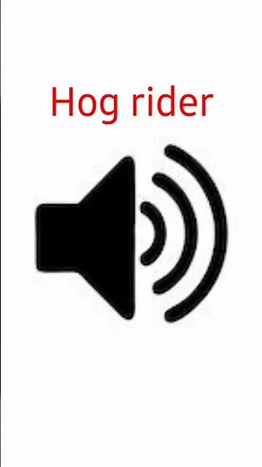 hog rider meme sound effect #clashroyale #sound #memes