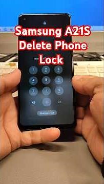 Samsung A21S (SM-A217F). Remove pattern, pin, password lock.