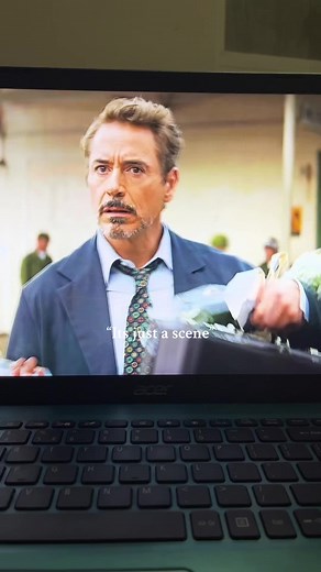 Tony Stark's Emotional Scene in Endgame | Its Just a Scene