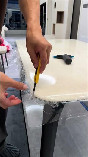 Furniture Film ✨ Perfect Edge Wrap Technique | P149 #diy #vinylwrap #homedecor