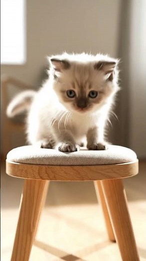 cute cat babies | #CuteMoments #TinyCat #ForYou #shortfeed #ChristmasFail