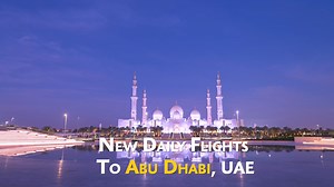 Daily flights to Abu Dhabi begin June 15, 2025! Get ready to explore the wonders of the UAE’s capital. Book your seat now and let your next adventure take flight! #FlyEthiopian #AbuDhabi | Ethiopian Airlines