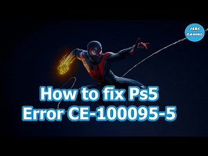 Ps5 How to Fix Error CE 100095 5