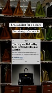 Jane Birkin’s original bag just made auction history—and proved what we’ve always known: luxury is more than style, it’s a smart investment. Shop Birkin bags: https://bit.ly/4nPsjjW | Fashionphile