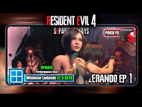 Resident Evil 4 Remake DLC Separate Ways, Winlator Ludashi v2.9 beta