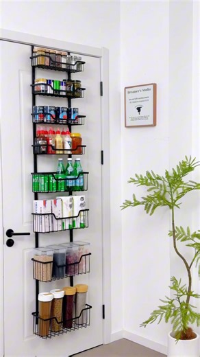 This adjustable pantry organizer gives you extra shelves without drilling or damage—perfect for snacks, spices, or those random bottles. 🧂🍯 🔍 Find it at https://temu.to/m/g6flm6d2yg8 or with this code ffg2628. #Temu #TemuFinds #KitchenStorage | Temu