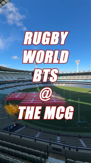 The Lions play their 2nd Test at the MCG in Melbourne this weekend, the mega 100,024 seater stadium. It's going to be epic! #rugbyworld #rugby #lions2025 | Rugby World Magazine