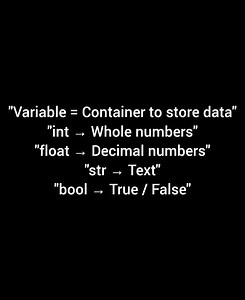 Python Coding Day 2 | Variables & Data Types 🐍🔥 #alwaysremember #codingjourney #learnpython